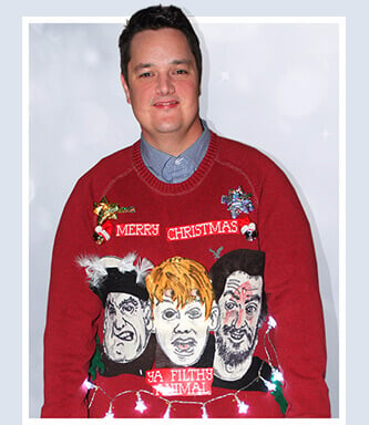 Sean Sanderson's Holiday Sweater